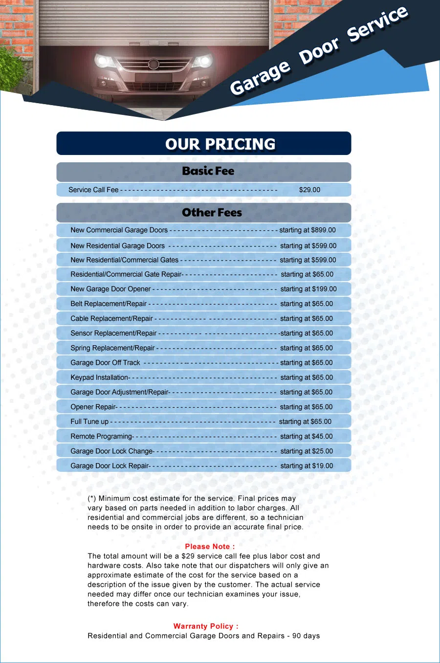 Eagle Garage Door Service Belmont, MA 617-903-0915